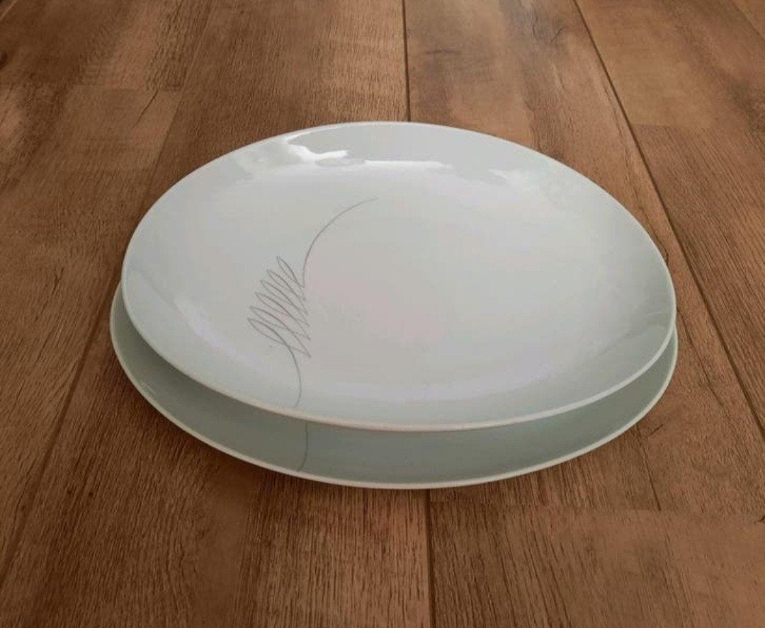 3 Ovale serveerschalen vintage jaren "60, Antiek en Kunst, Ophalen of Verzenden