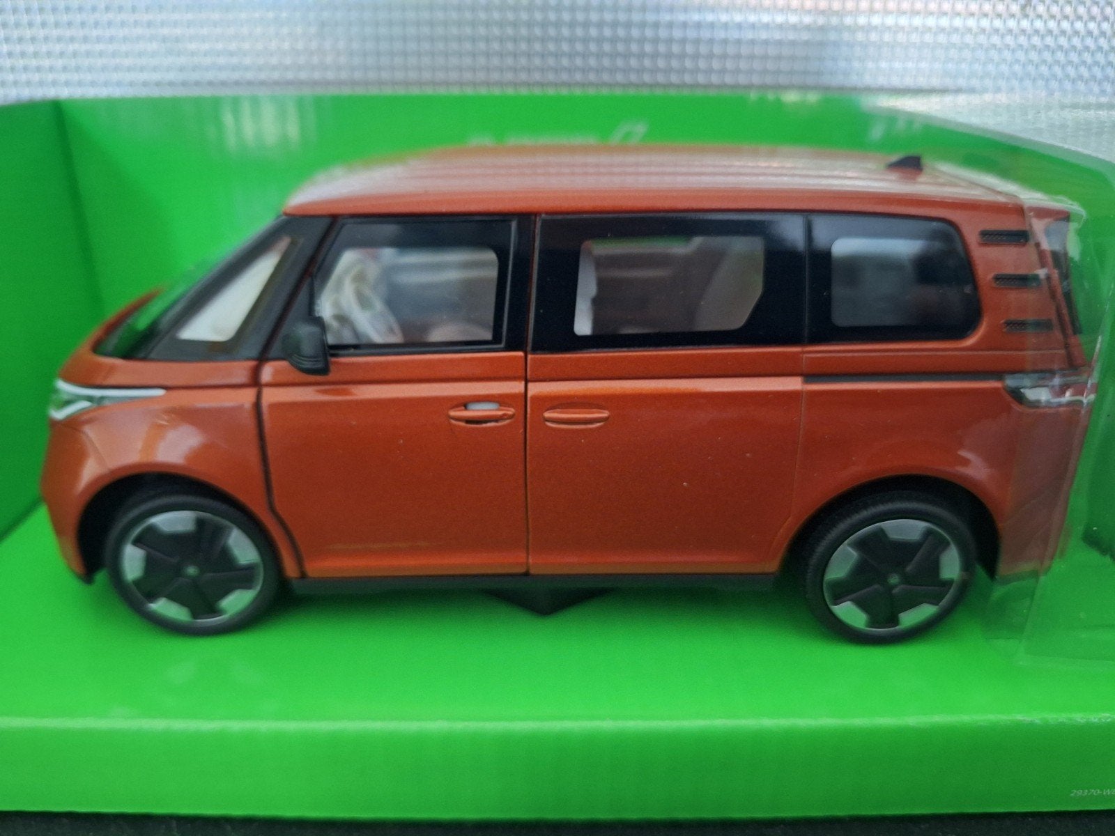 Volkswagen ID Buzz Schaal 1:24, Hobby en Vrije tijd, Modelauto's | 1:24, Auto, Nieuw, Ophalen of Verzenden, Welly