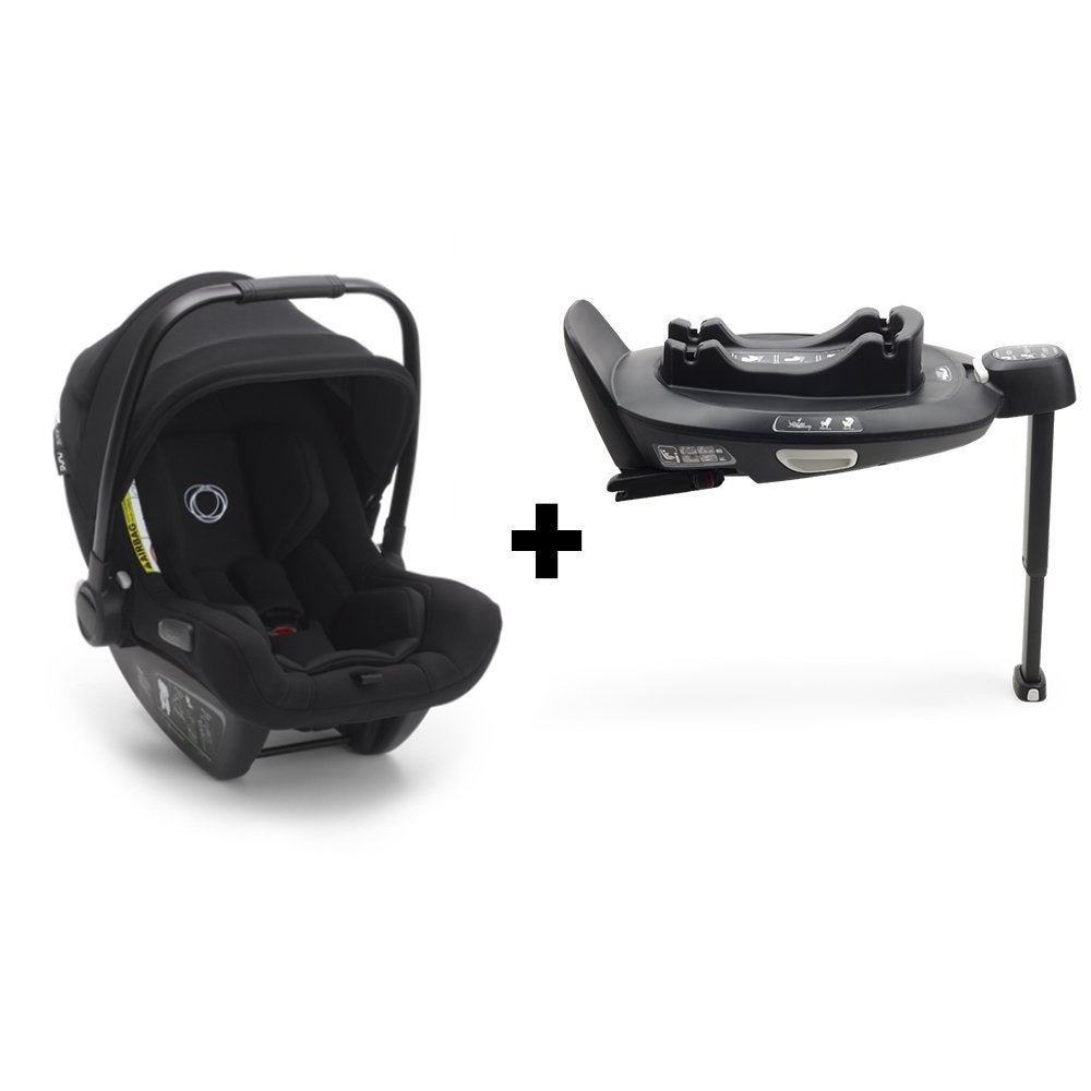 Bugaboo Turtle Air i-Size Black met Isofix Base 360 by Nuna, Kinderen en Baby's, Autostoeltjes, Zo goed als nieuw, Overige merken