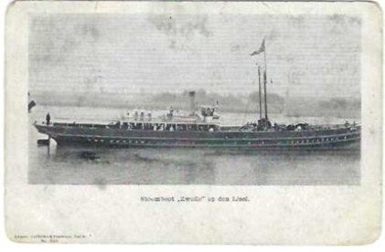 Scheepvaart, Ophalen of Verzenden, Gebruikt, Kaart, Foto of Prent