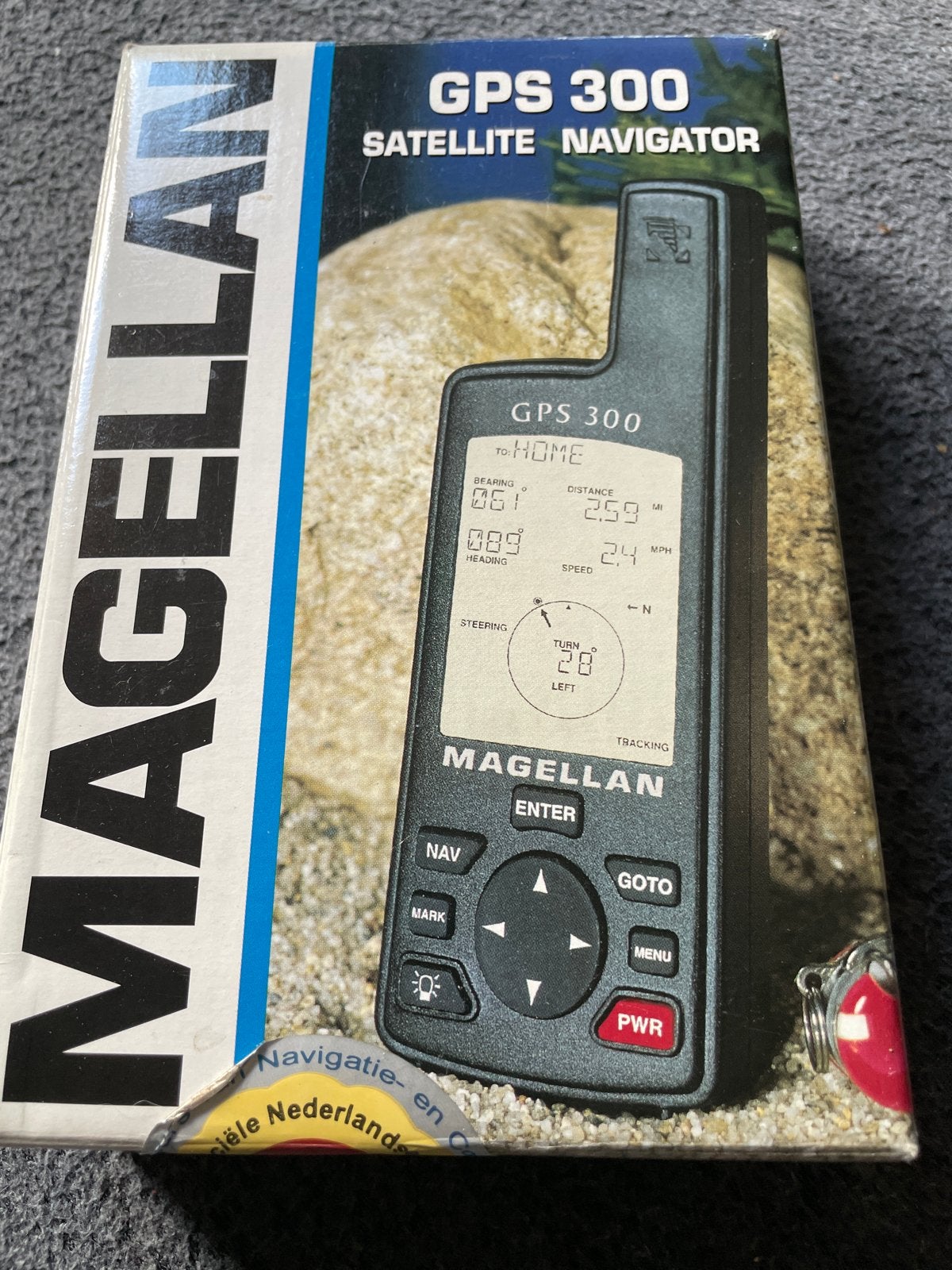 Magellan GPS 300 Satelliet Navigator (werking onbekend), Ophalen of Verzenden, Gebruikt