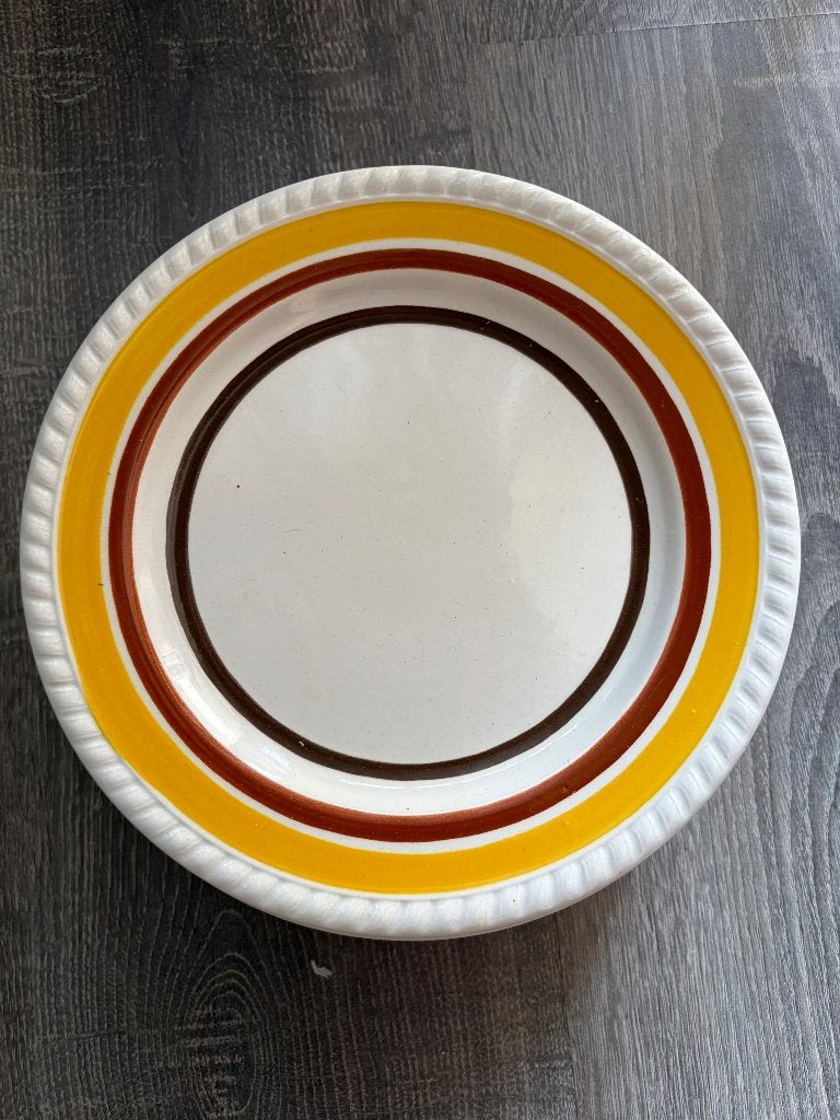 Servies retro vintage, Ophalen, Gebruikt, Vintage, Bord(en)
