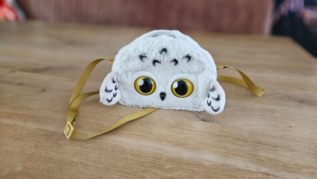 Harry Potter Hedwig pratende tas - Interactieve uil handtas, Ophalen of Verzenden, Zo goed als nieuw, Meisje