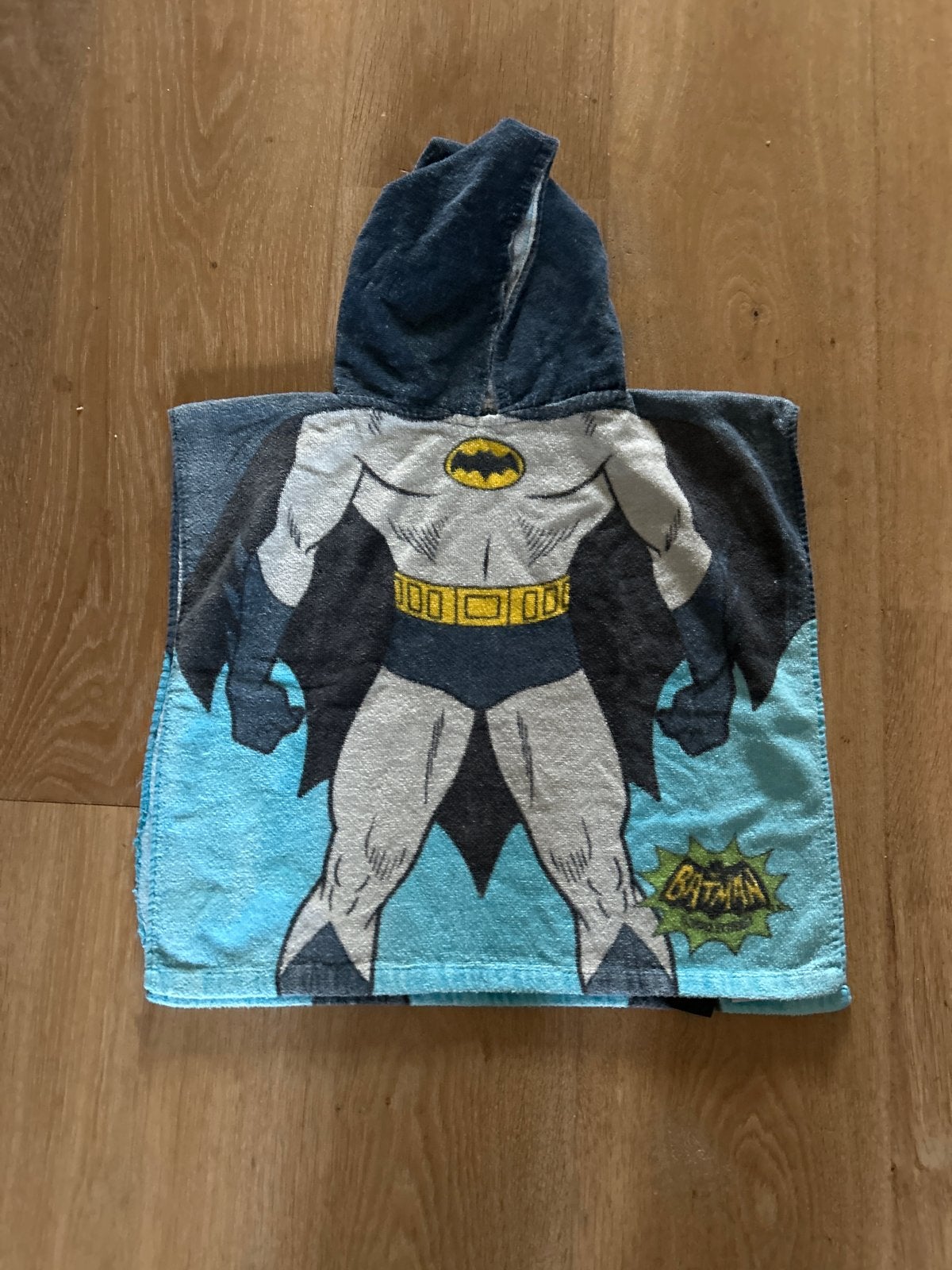Batman Poncho Handdoek / badponcho, Ophalen, Zo goed als nieuw, Jongetje