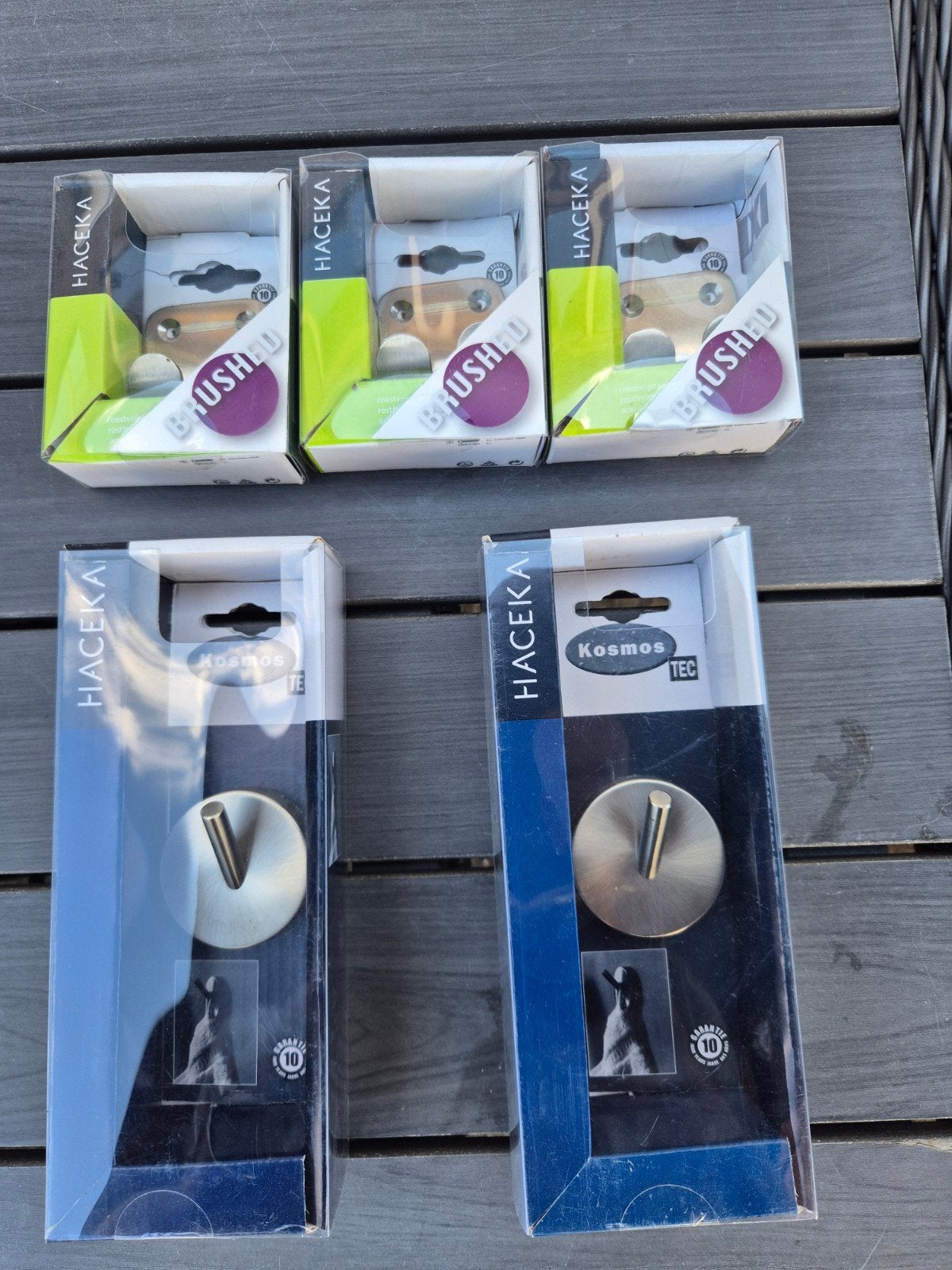 Diverse badkameraccessoires van Haceka en Grohe, Huis en Inrichting, Overige merken, Nieuw, Ophalen of Verzenden, Handdoekhaak
