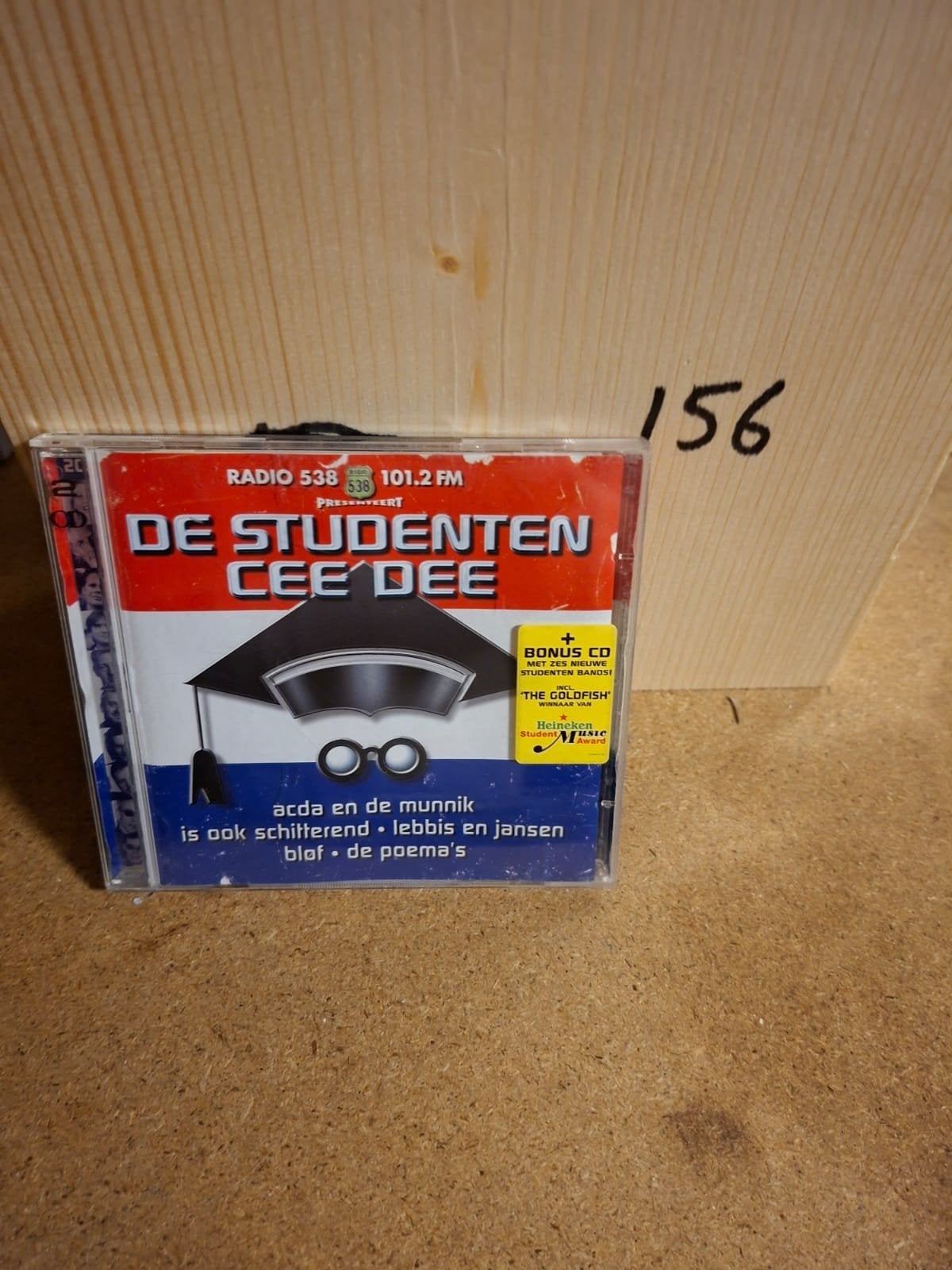 De Studenten Cee Dee - Radio 538 Presenteert, Cd's en Dvd's, Ophalen of Verzenden, Gebruikt, Verzamelalbum, Met bonustracks