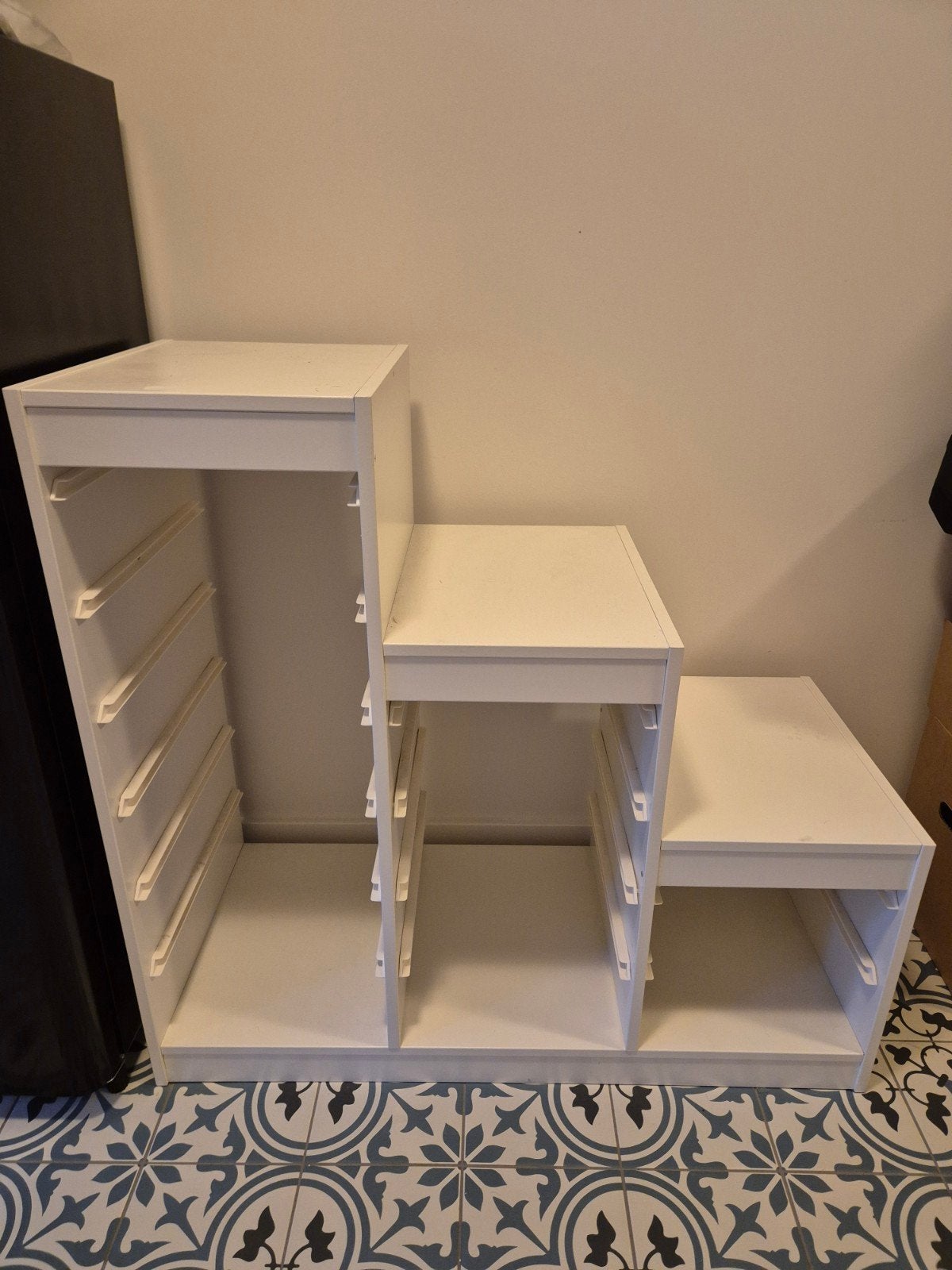 IKEA Vakkenkast Wit - 94x99x43.5 cm, Ophalen, Gebruikt