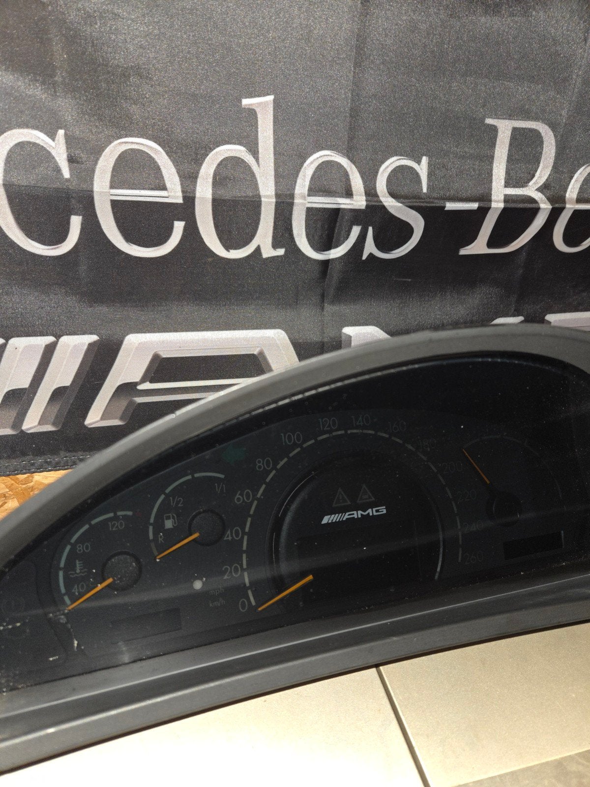 Mercedes-Benz S-klasse W220 Kilometertellerhuis AMG S500 S32, Auto-onderdelen, Ophalen of Verzenden, Gereviseerd, Mercedes-Benz