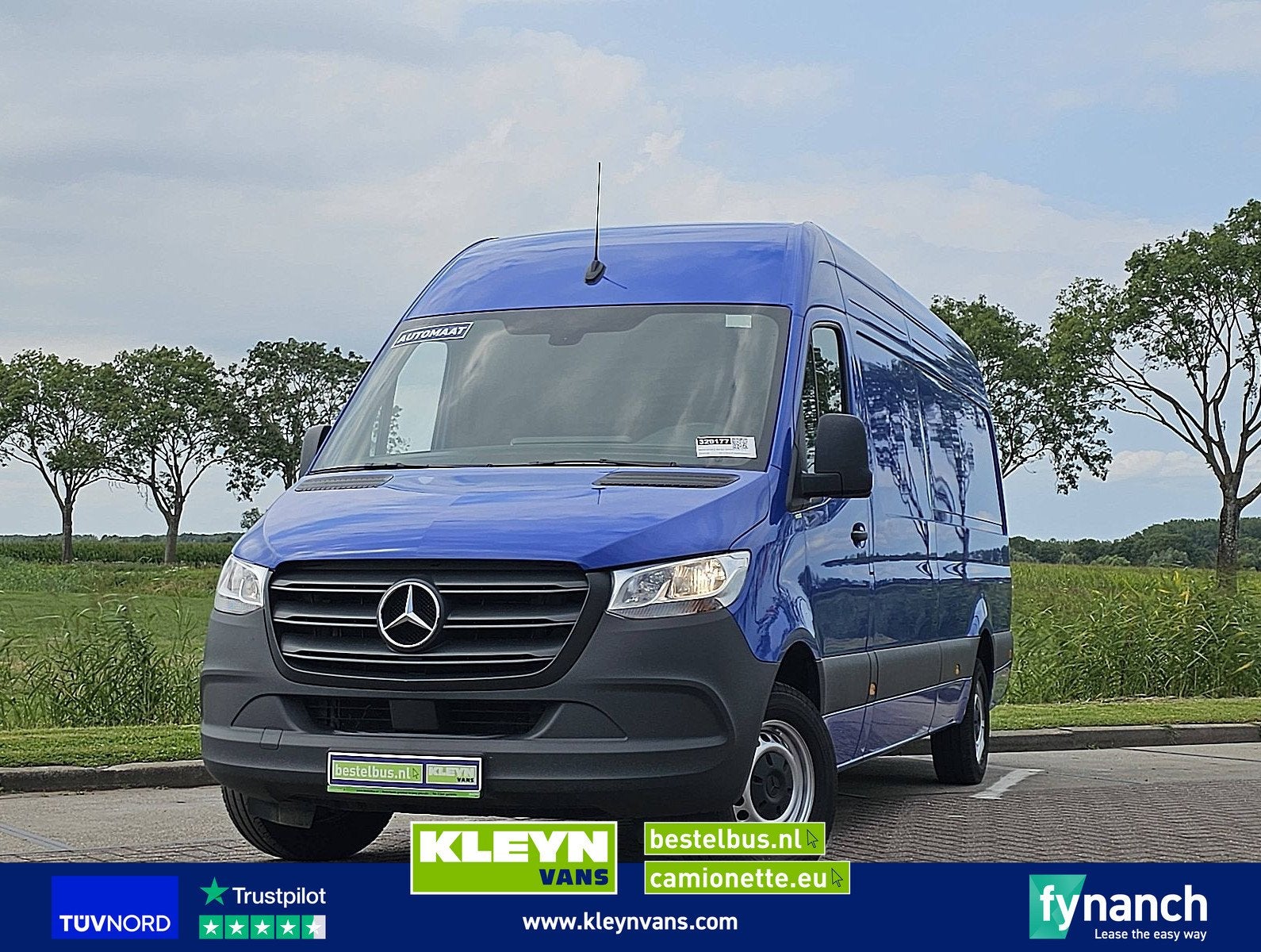 MERCEDES-BENZ SPRINTER 315 cdi aut. l3h2, Auto's, Bestelauto's, Automaat, Gebruikt, Blauw, Mercedes-Benz