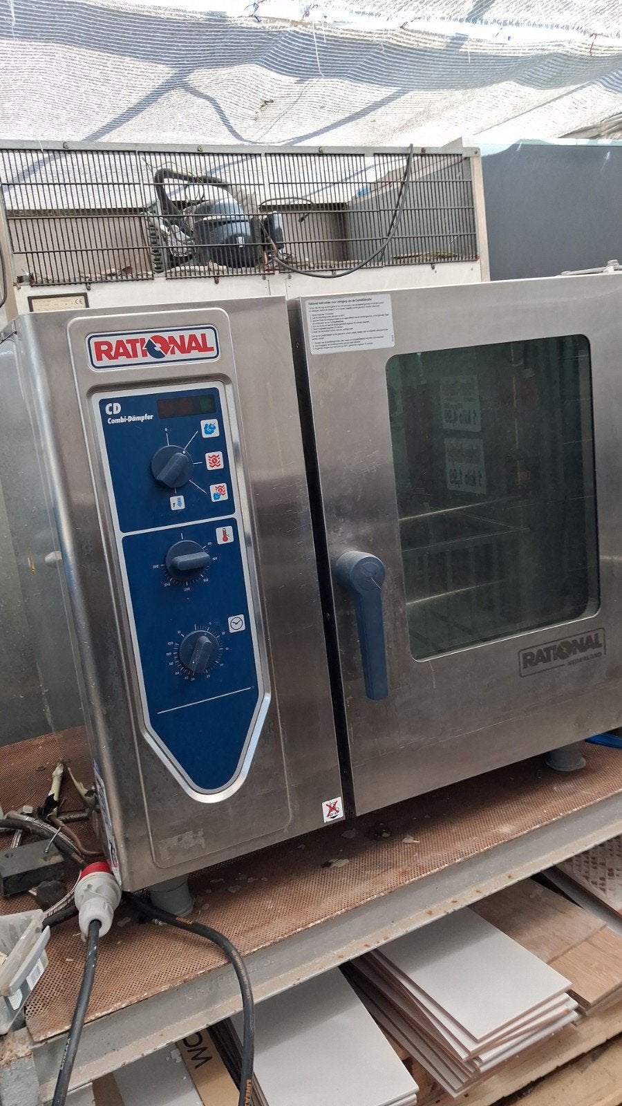 rational steamer, Zakelijke goederen, Ophalen of Verzenden, Gebruikt, Ovens, Magnetrons en Steamers