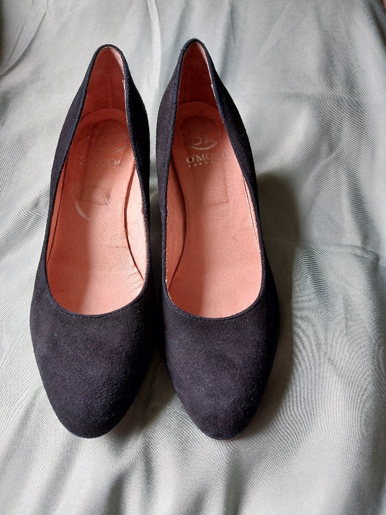 Zwarte suède pumps z.g.a.n, Kleding | Dames, Schoenen, Pumps, Zwart, Omoda, Nieuw