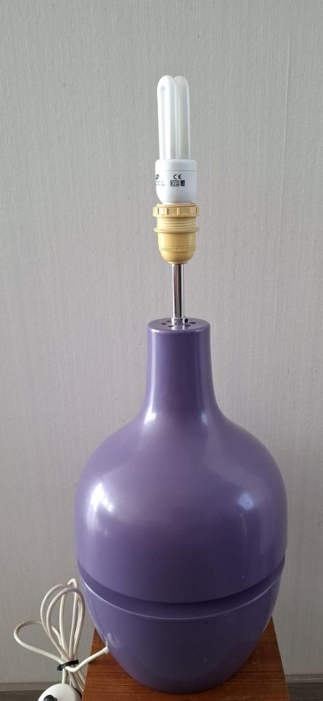 Vintage flower power periode paarse vloerlamp jaren 70, Huis en Inrichting, Ophalen of Verzenden, Gebruikt, 150 tot 200 cm