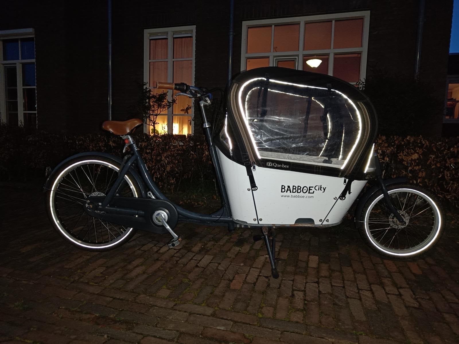 Regenhoes voor Babboe City bakfiets, Ophalen, Gebruikt, Overige typen