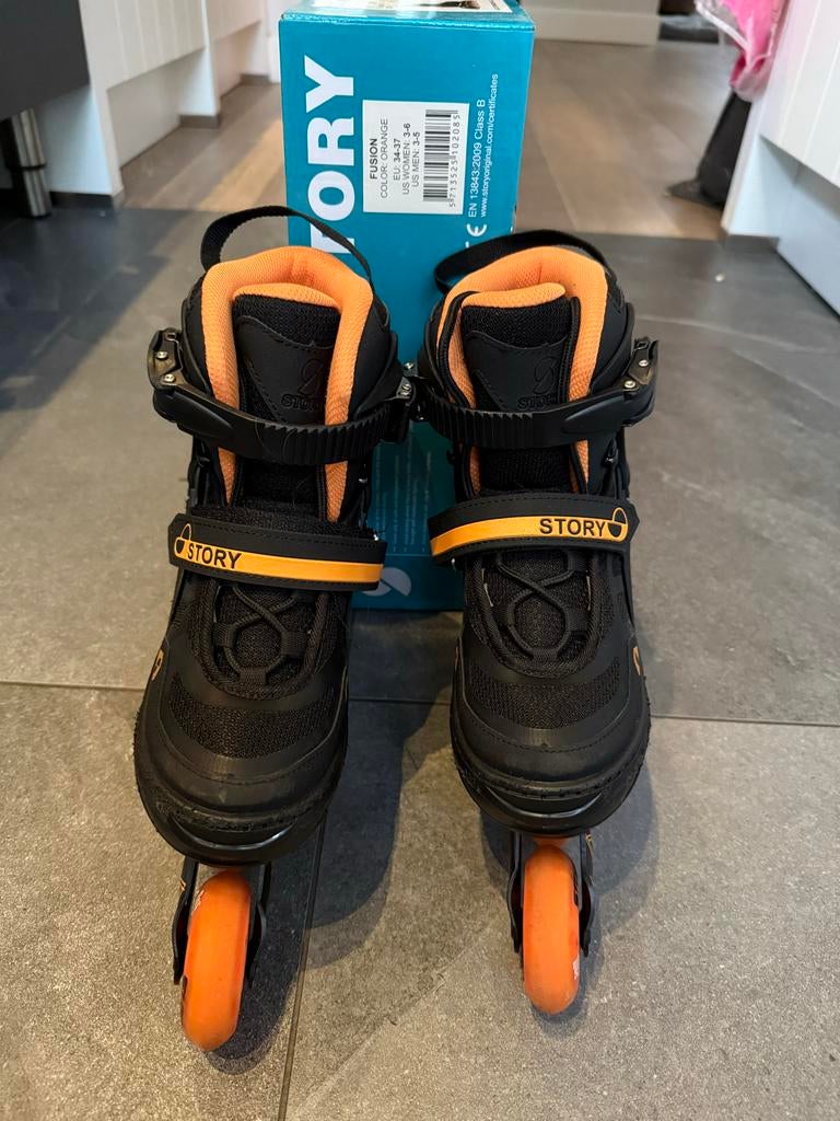 Story Fusion skeelers, maat 34-37, Overige merken, Kinderen, Ophalen of Verzenden, Inline skates 4 wielen