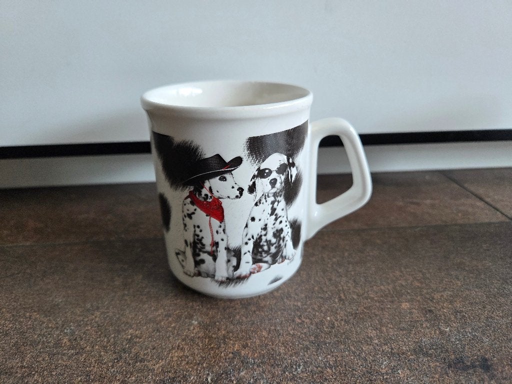 Beker 101 Dalmatiërs - Walt Disney, Verzamelen, Ophalen of Verzenden, Overige figuren, Zo goed als nieuw, Servies