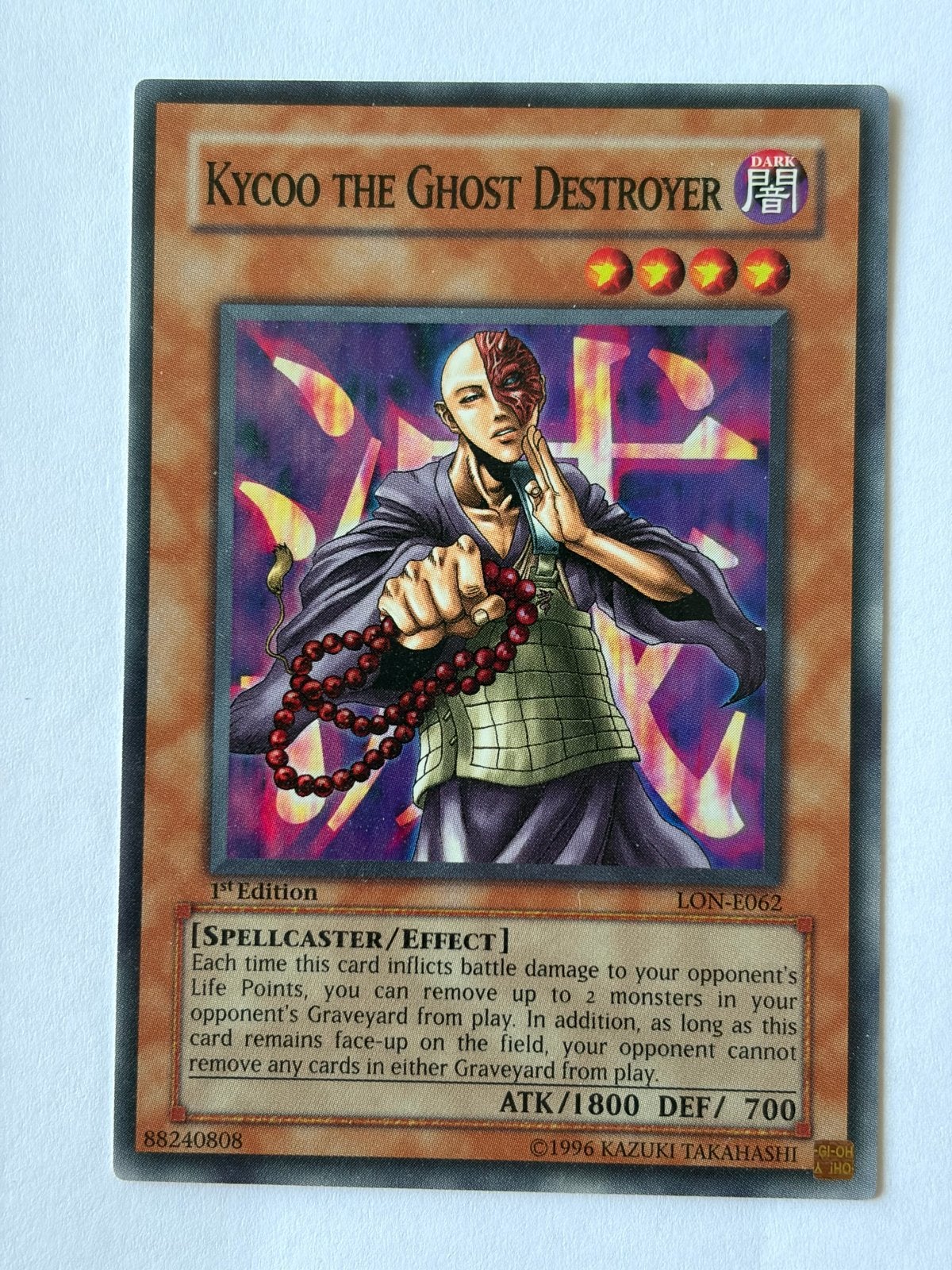 Kycoo the Ghost Destroyer - Yu-Gi-Oh! Kaart, Ophalen, Zo goed als nieuw, Losse kaart