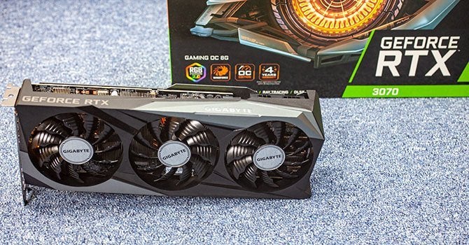 Gigabyte GeForce RTX 3070 Gaming OC 8G, Computers en Software, Gebruikt, GDDR6, PCI-Express 4, Ophalen of Verzenden