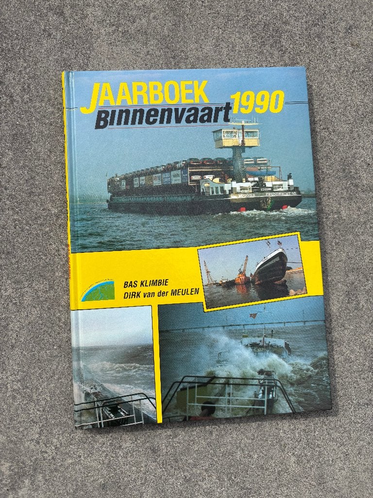 Jaarboek binnenvaart 1990, Verzenden, Zo goed als nieuw, Boek of Tijdschrift