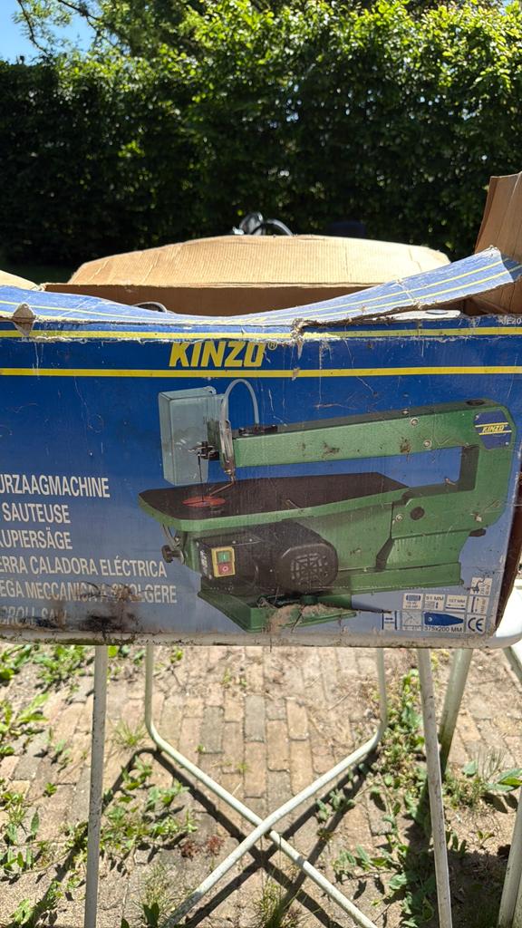 Figuurzaagmachine, Ophalen, Zo goed als nieuw, Elektrisch