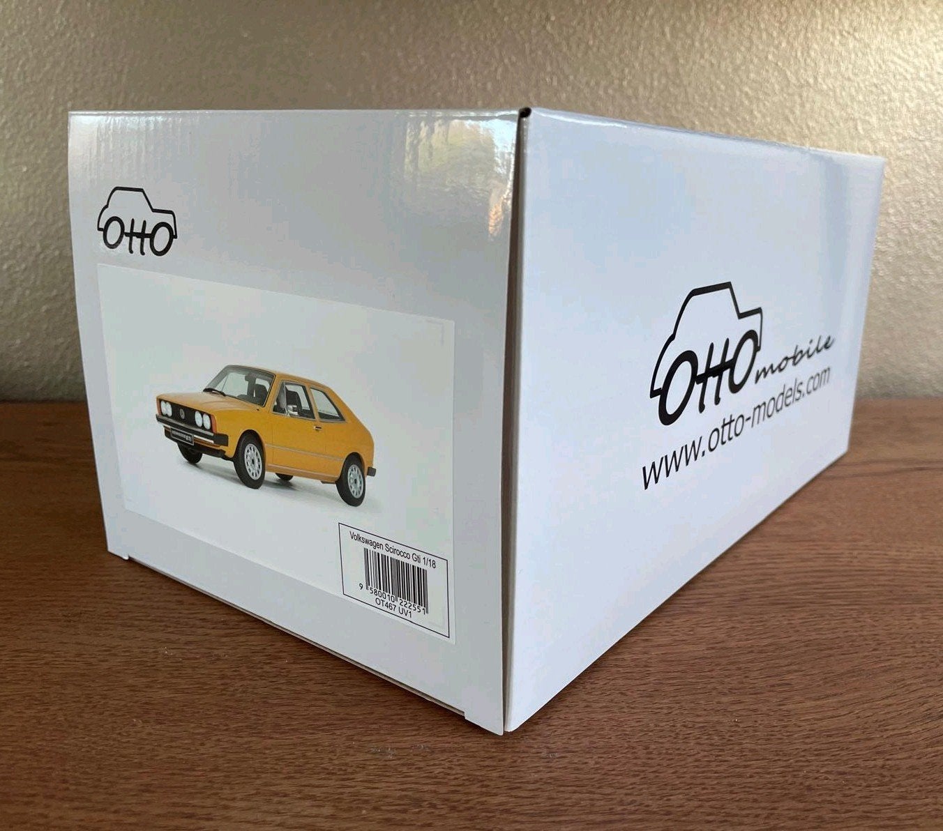 Ottomobile OT467 1:18 VW Scirocco Gti MK1 Jaune Marino 1977, Hobby en Vrije tijd, Modelauto's | 1:18, Ophalen of Verzenden, Nieuw