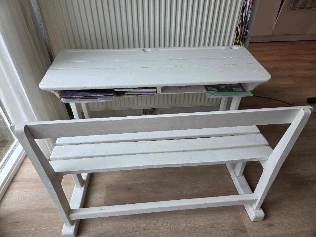 Schoolbank, Antiek en Kunst, Ophalen