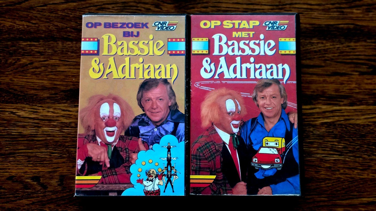 Bassie en Adriaan videobanden, Ophalen of Verzenden, Zo goed als nieuw