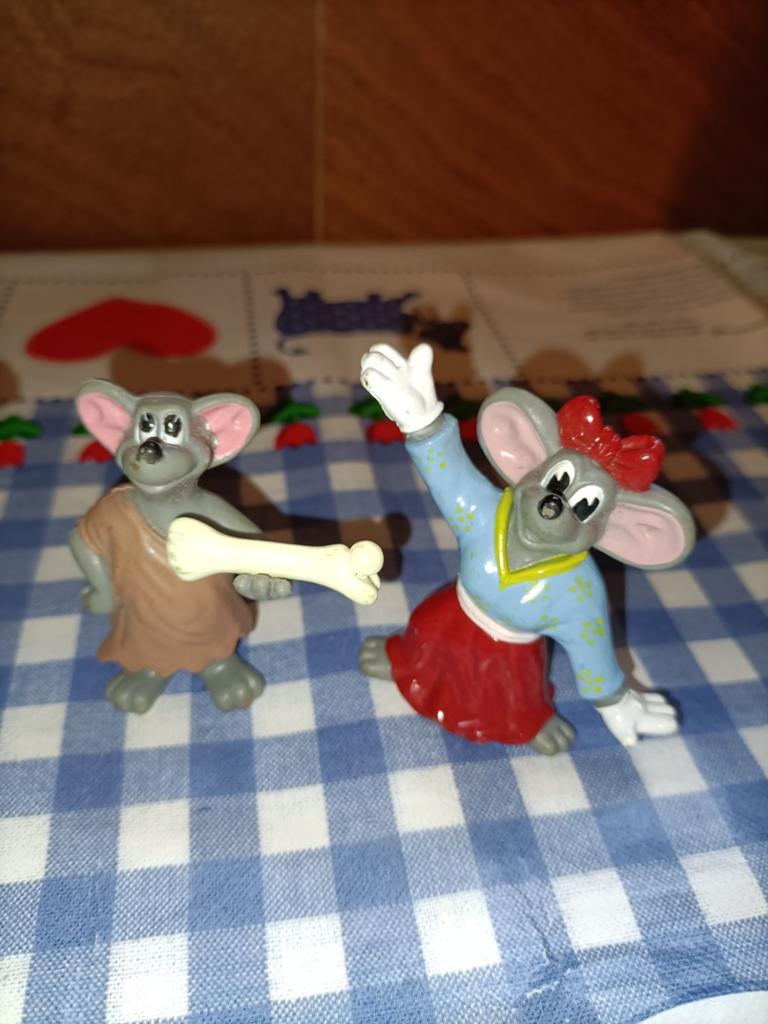 4 Julianatoren poppetjes Jul de muis en Julia, Ophalen of Verzenden, Zo goed als nieuw
