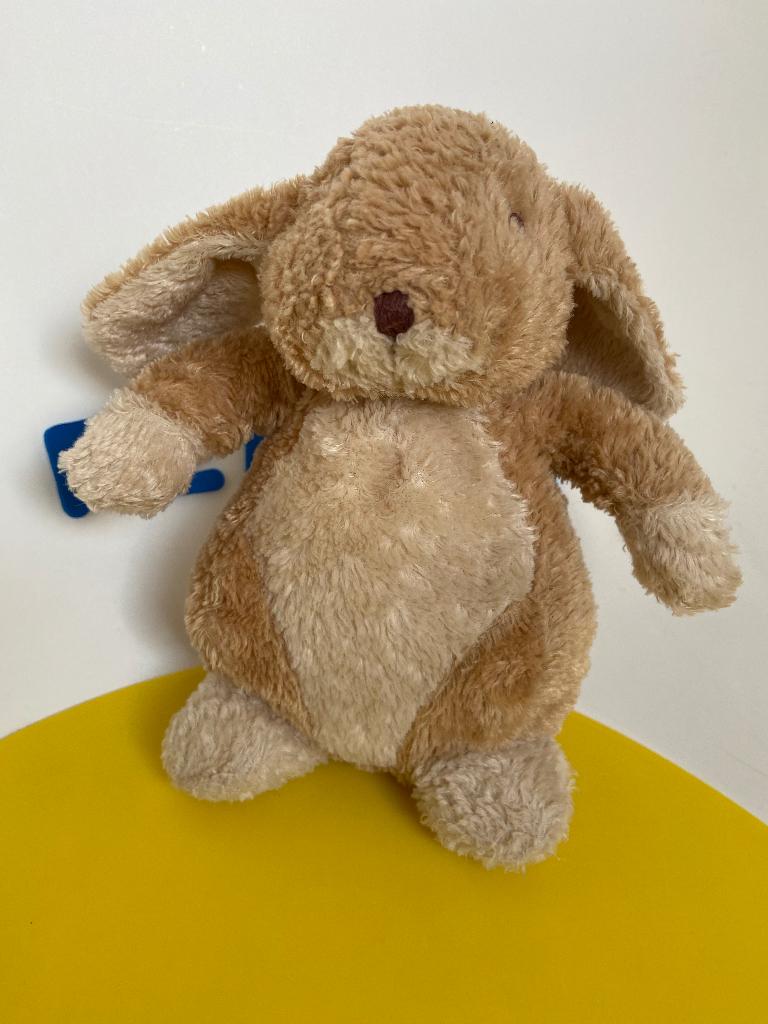 5701 happy horse of Unitoys konijn bruin, Kinderen en Baby's, Speelgoed | Knuffels en Pluche, Ophalen of Verzenden, Zo goed als nieuw
