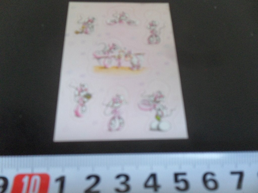sticker set diddl    strip, Verzamelen, Ophalen of Verzenden, Zo goed als nieuw