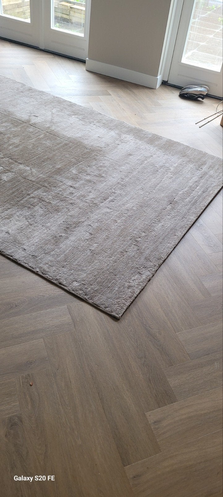 taupe tapijt, Ophalen of Verzenden, Zo goed als nieuw, Tapijt
