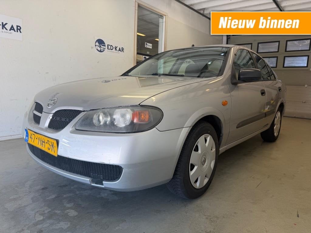 Nissan ALMERA 1.5 Visia AIRCO SEDAN 4 DRS RIJDT GOED NAP ORI, Auto's, Almera, Gebruikt, 4 cilinders, 98 pk