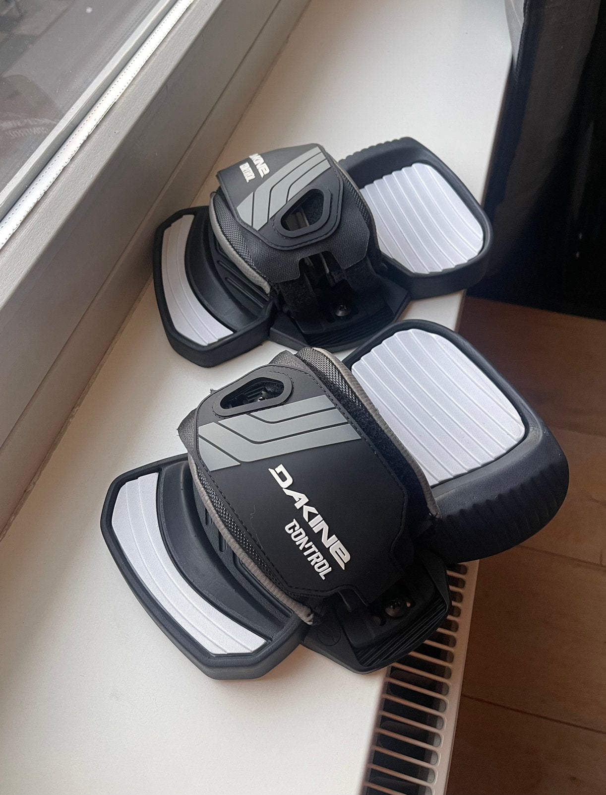 Dakine Control Footstraps/ kitesurf binding (S), Binding, Ophalen of Verzenden, 4 m² of minder, Geen board