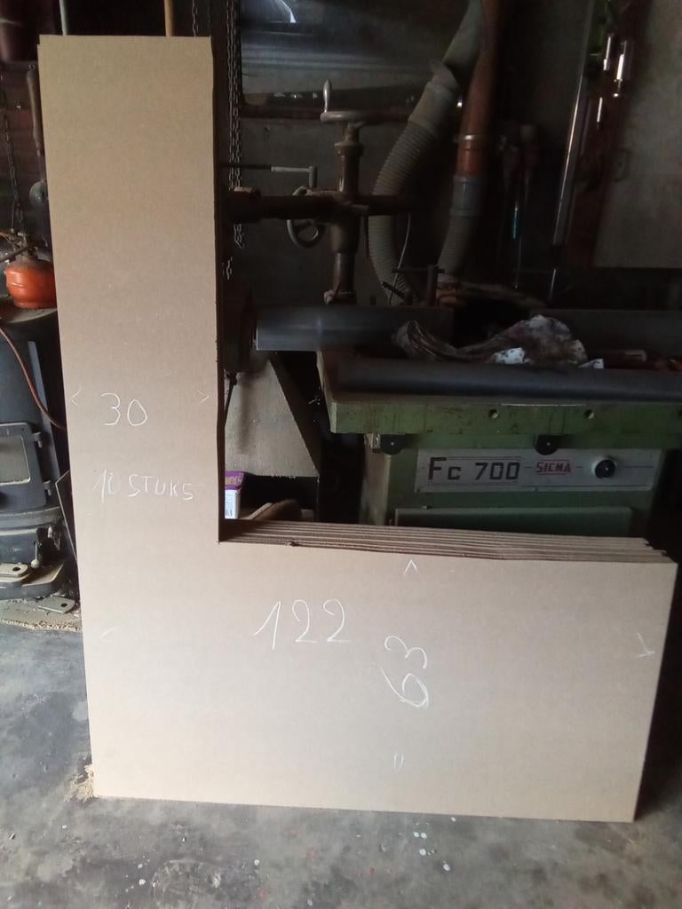 MDF platen, Ophalen of Verzenden, Nieuw