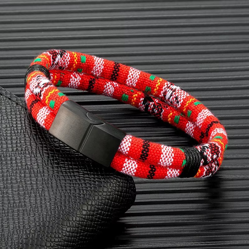 Rode Surf Armband Voor Dames en Heren, Verzenden, Nieuw, Rood
