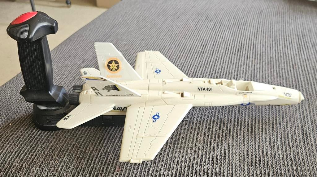 Hasbro Flying Fighters F/A-18 Hornet VFA-131 Wildcats, Ophalen of Verzenden, Gebruikt