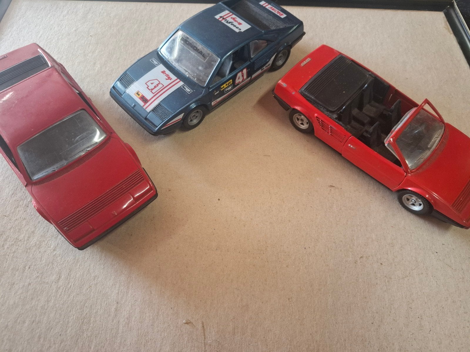 Polistil Ferrari Mondial Modelauto - Rood Cabrio, Overige merken, Gebruikt, Auto, 1:32 tot 1:50