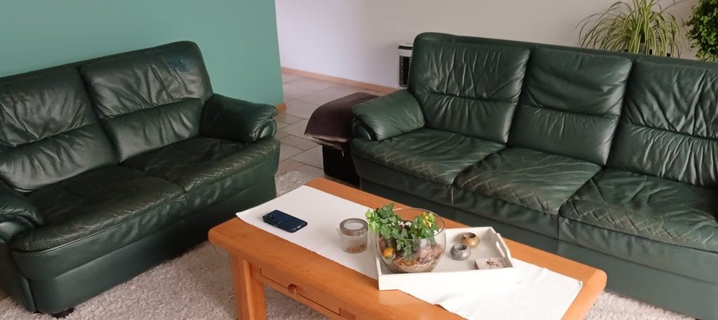 GRATIS rundleer 3 + 2 Bankstel, Ophalen, Gebruikt, Overige maten, Minder dan 75 cm