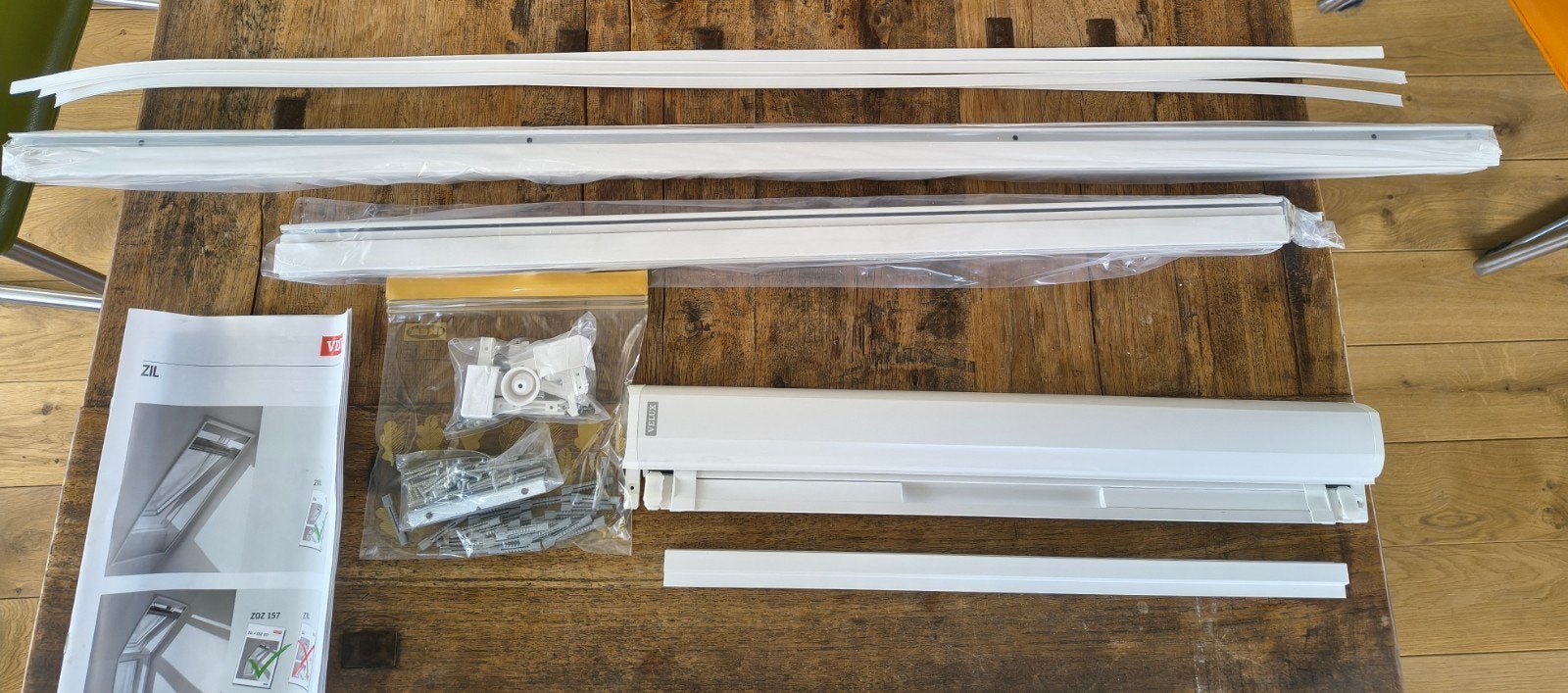 Velux Rolhoor ZIL CK02 - 0000SWL 4x, Ophalen, Minder dan 80 cm, Nieuw, 160 cm of meer