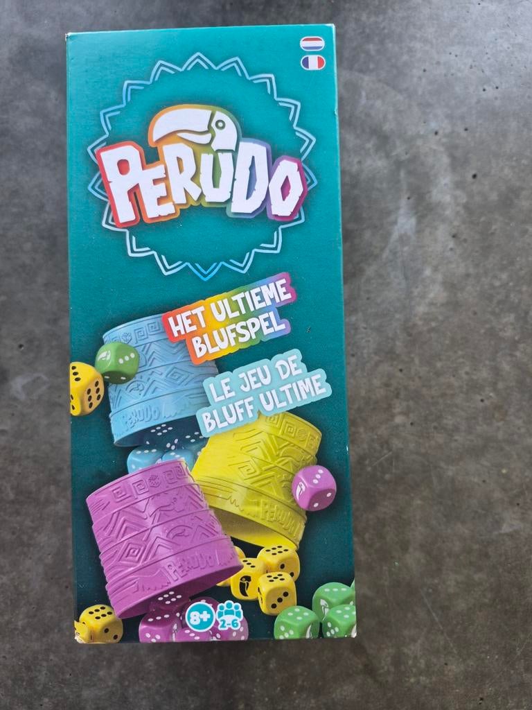 Perudo - Het Ultieme Blufspel - Nieuw in Verpakking, Hobby en Vrije tijd, Gezelschapsspellen | Bordspellen, Vijf spelers of meer