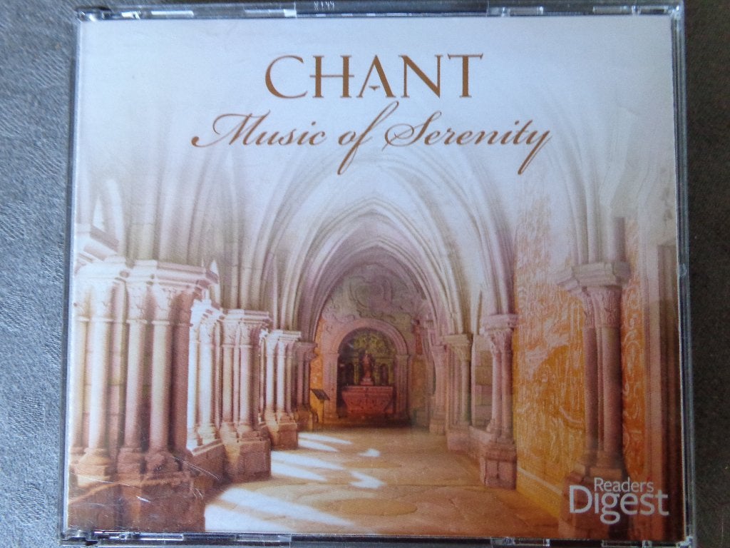 Chant - music of serenity box met 4 cd,s, Cd's en Dvd's, Cd's | Klassiek, Ophalen of Verzenden, Barok, Zo goed als nieuw, Vocaal