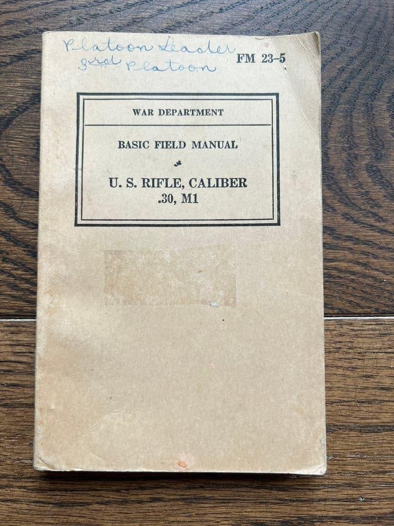 WO2 Amerikaans M1 Garand Rifle techisch voorschrift 1940, Verzamelen, Amerika, Verzenden, Boek of Tijdschrift