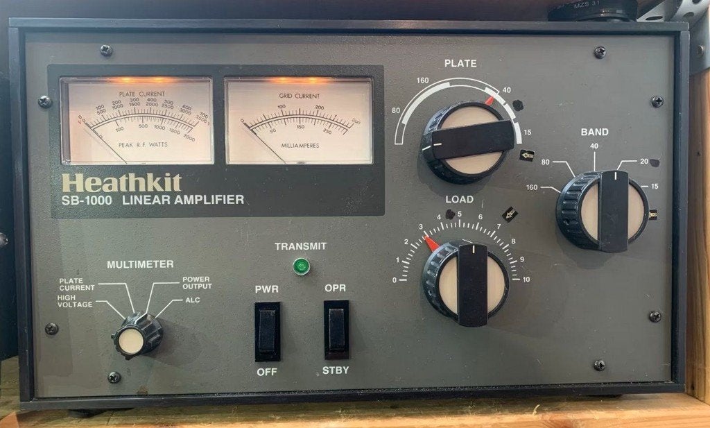 Amateurradio Heathkit SB-1000 kortegolf-eindversterker, Telecommunicatie, Ophalen of Verzenden, Zo goed als nieuw