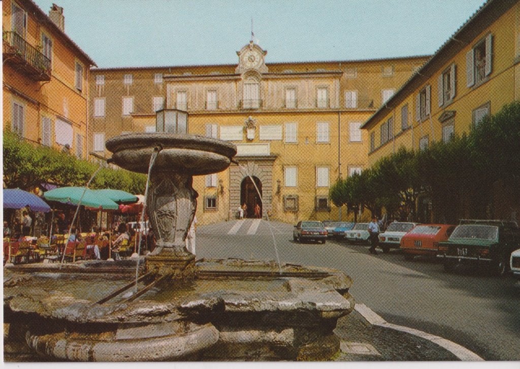 Italie, Castelgandolfo met auto's , Alfa Romeo Alfasud, Ophalen of Verzenden, 1960 tot 1980, Ongelopen, Italië