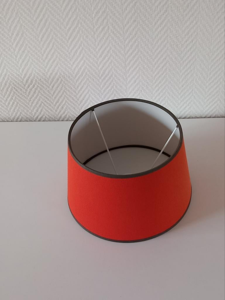 Vintage Lampenkap, Huis en Inrichting, Lampen | Lampenkappen, Ophalen of Verzenden, Gebruikt, Rond
