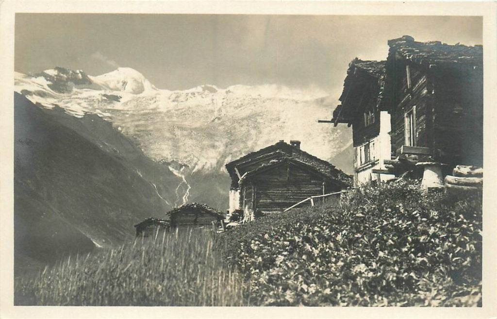 702-026-015 Saas-Fee, Verzenden, Voor 1920, Overig Europa