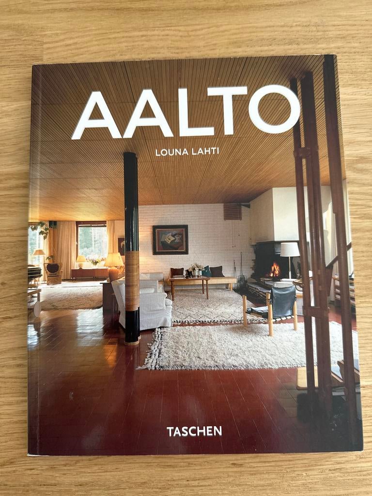 Aalto door Louna Lahti - Architectuur Boek Taschen, Ophalen of Verzenden, Zo goed als nieuw, Overige onderwerpen