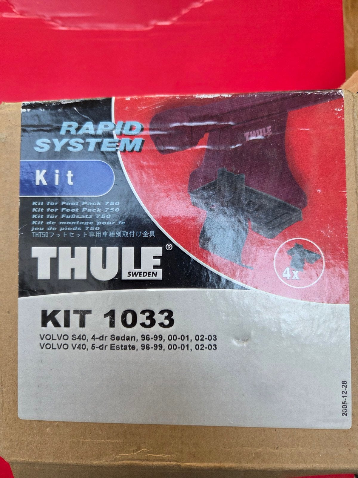 Dakdragers voor volvo v40 of s40, Auto diversen, Dakdragers, Ophalen, Gebruikt