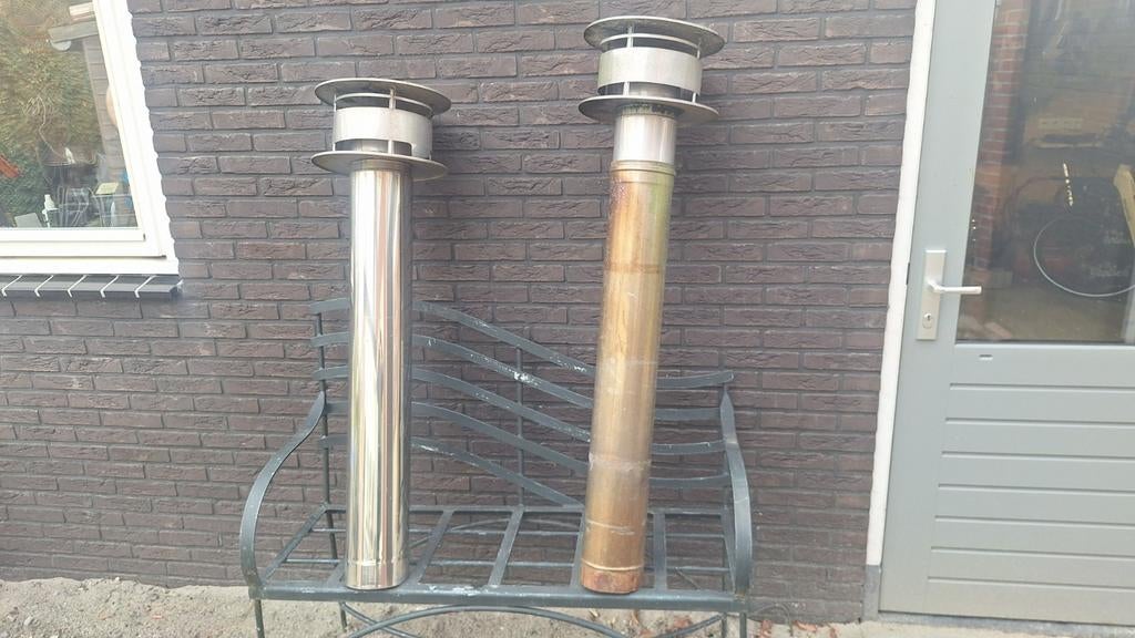 Rookgas pijpen en trekkappen - 150mm, Ophalen of Verzenden, Gebruikt, Afzuiger