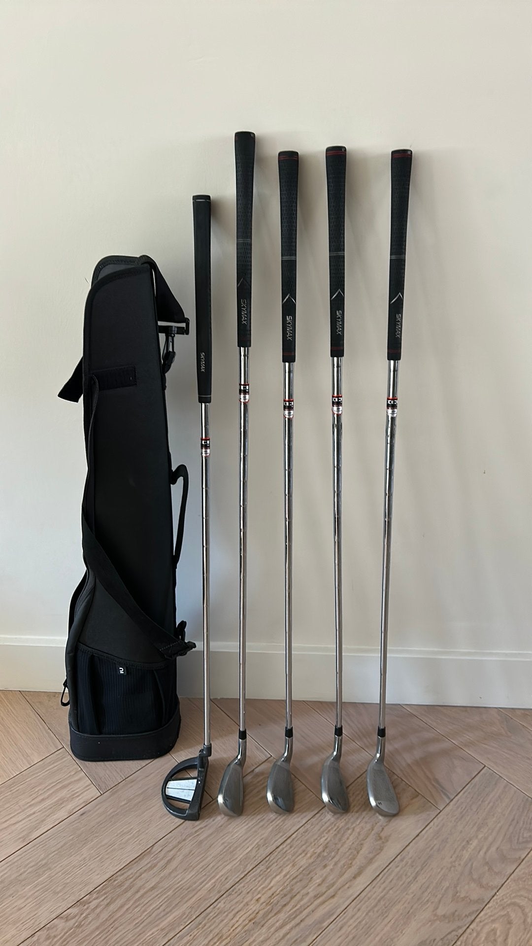 Skymax ix-5 golf set regular steel shaft 7-9-P-S-Putter, Ophalen, Gebruikt, Set