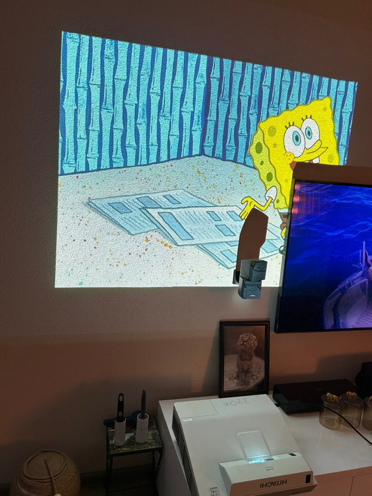Hitachi CP-AX3505 Short Throw Beamer - LCD Projector, Audio, Tv en Foto, Beamers, Ophalen of Verzenden, Gebruikt, LCD, HD (720)
